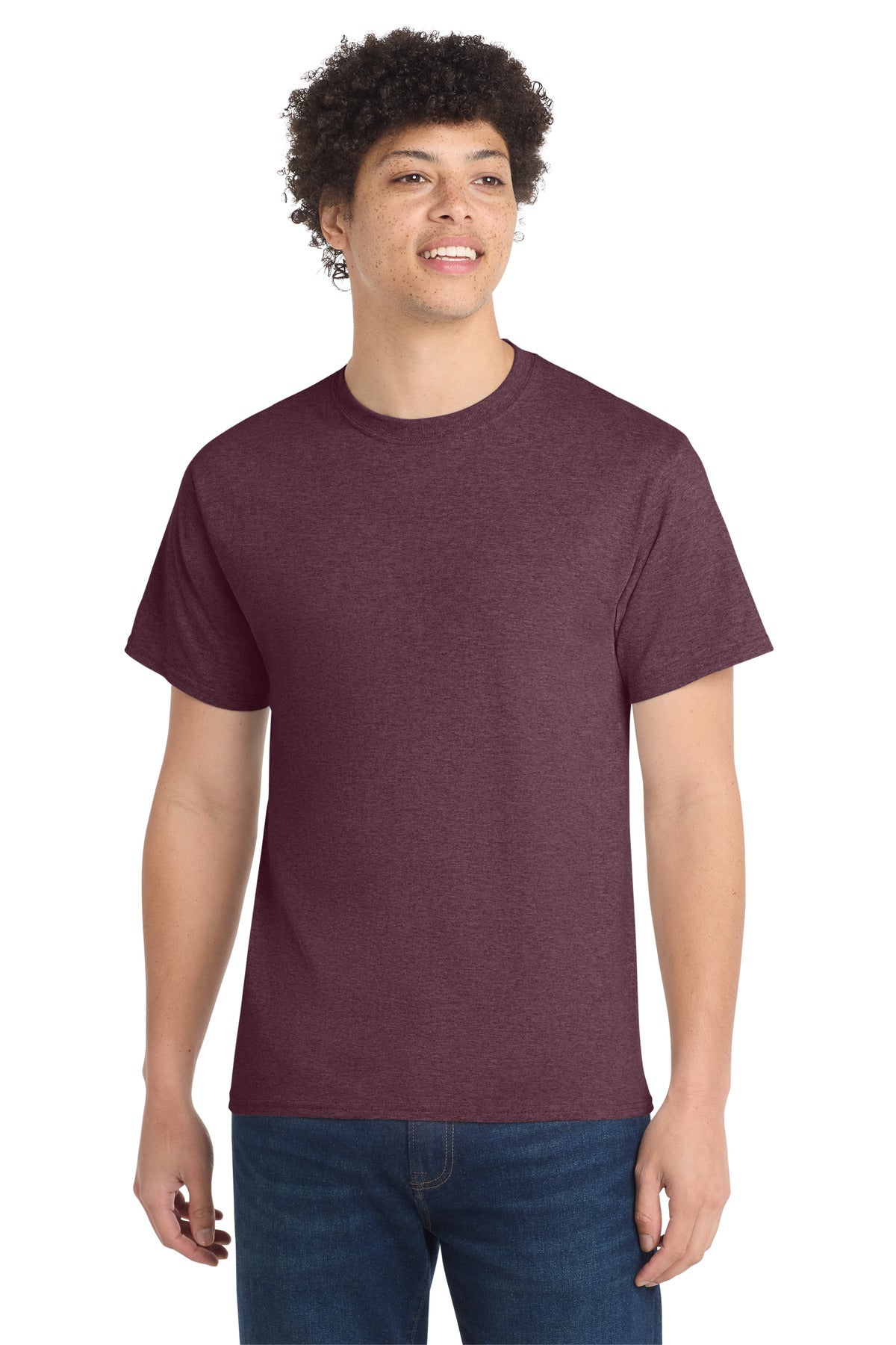 Heather Athletic Maroon